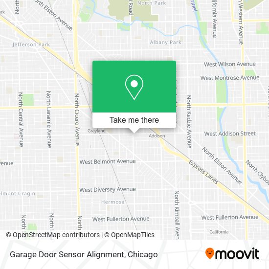 Garage Door Sensor Alignment map