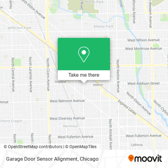 Garage Door Sensor Alignment map