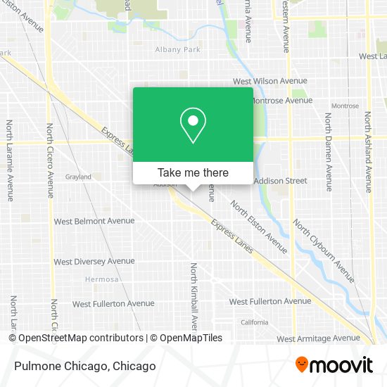 Mapa de Pulmone Chicago