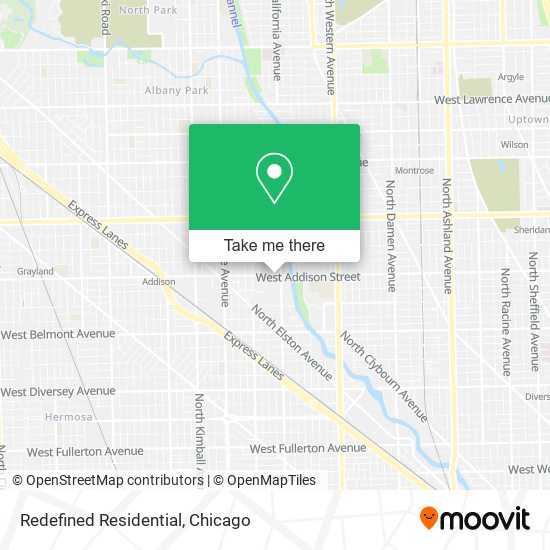 Redefined Residential map