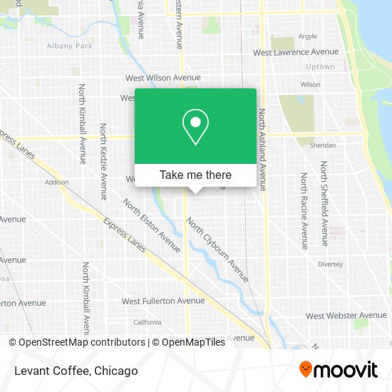 Levant Coffee map