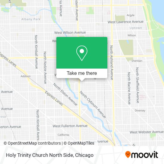 Mapa de Holy Trinity Church North Side