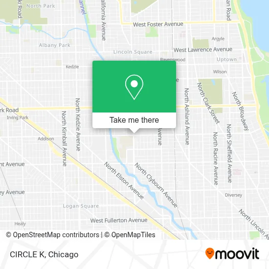 CIRCLE K map
