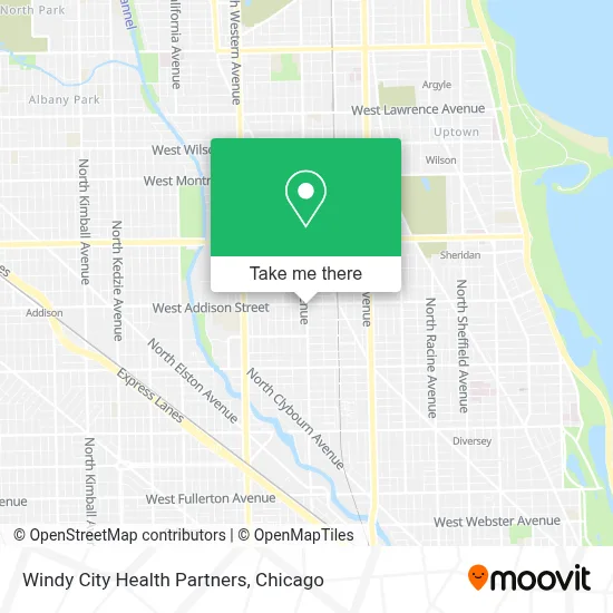 Windy City Health Partners map