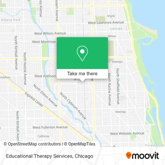 Educational Therapy Services map