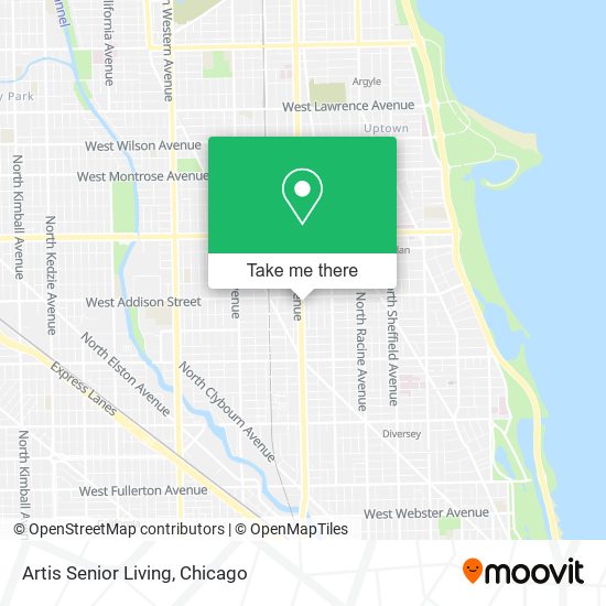 Mapa de Artis Senior Living