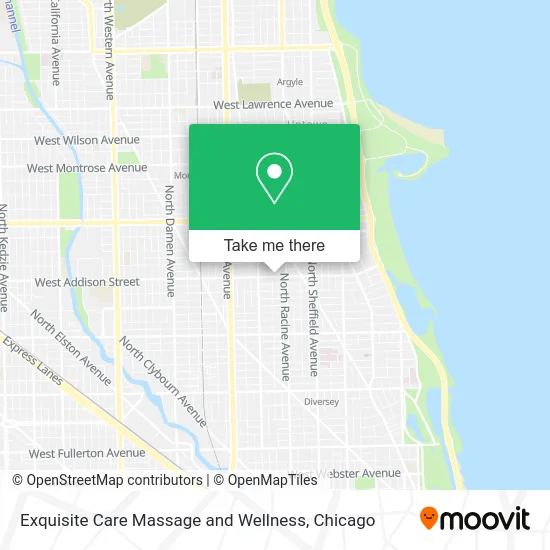 Exquisite Care Massage and Wellness map