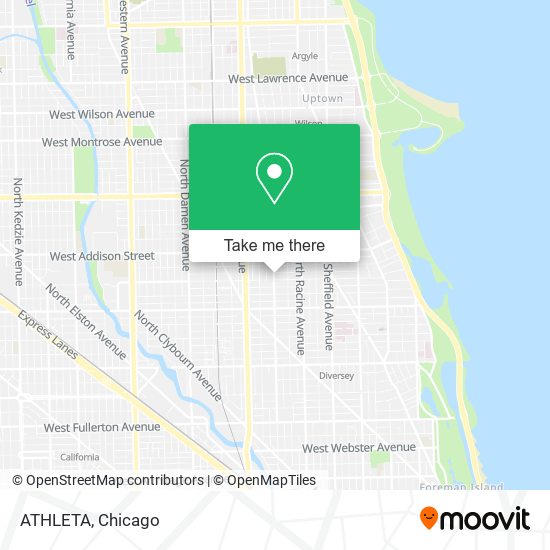 ATHLETA map