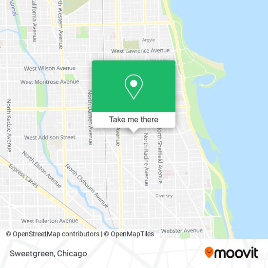 Mapa de Sweetgreen
