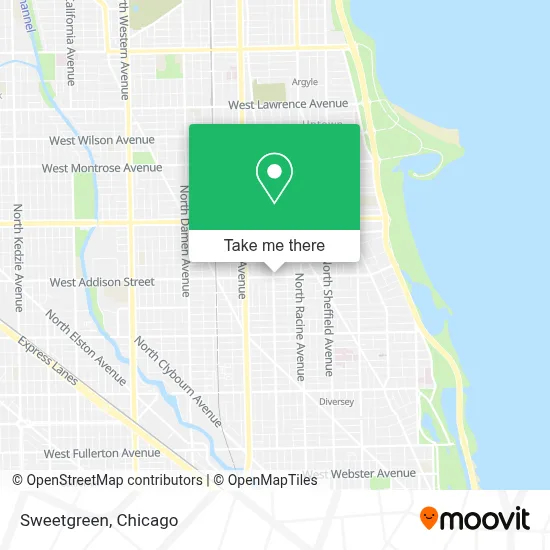 Sweetgreen map