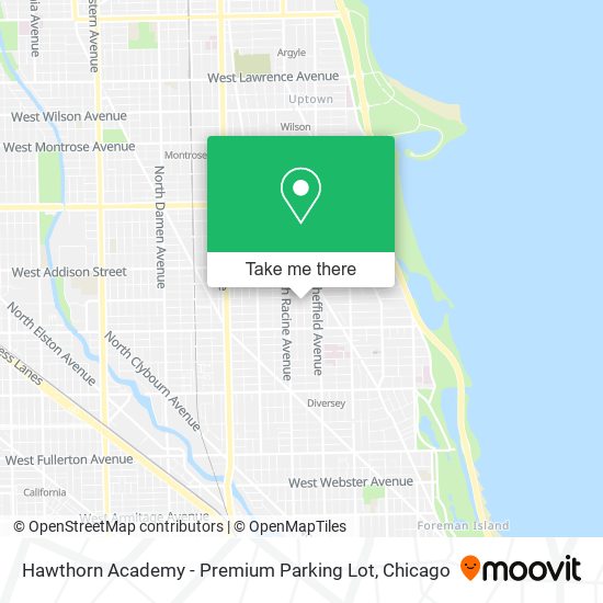 Hawthorn Academy - Premium Parking Lot map
