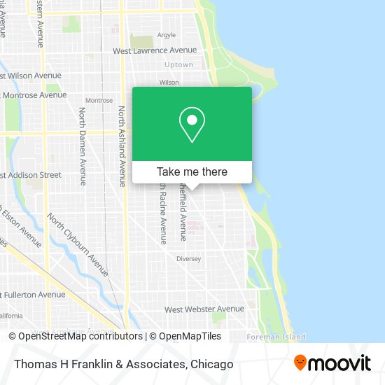 Thomas H Franklin & Associates map