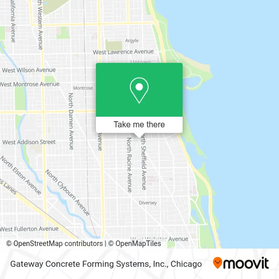 Gateway Concrete Forming Systems, Inc. map