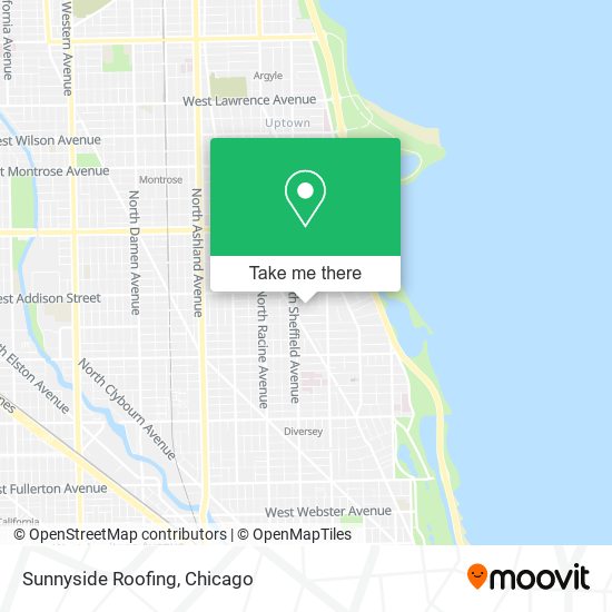 Mapa de Sunnyside Roofing