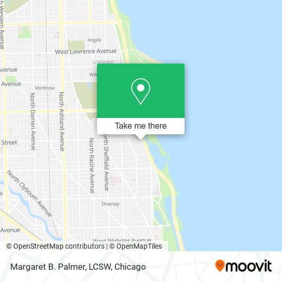 Margaret B. Palmer, LCSW map