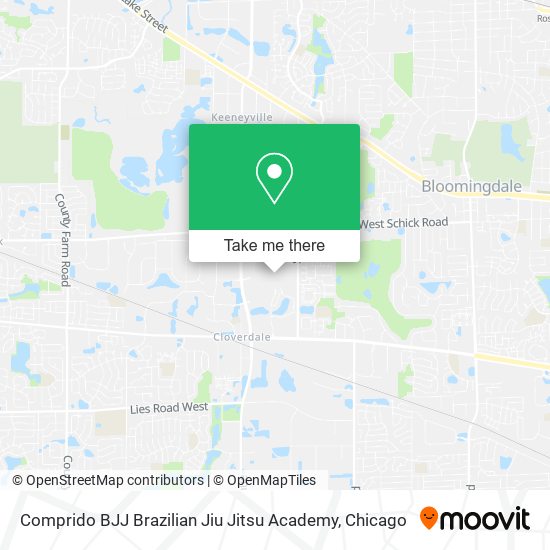 Comprido BJJ Brazilian Jiu Jitsu Academy map