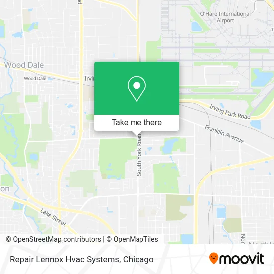 Repair Lennox Hvac Systems map