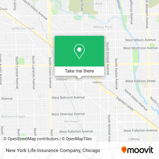 New York Life Insurance Company map