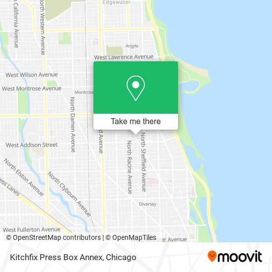 Mapa de Kitchfix Press Box Annex