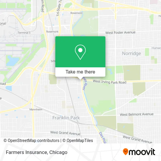Farmers Insurance map