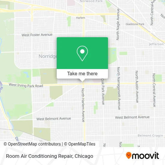 Room Air Conditioning Repair map