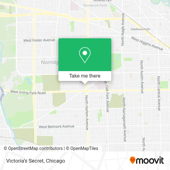 VICTORIA'S SECRET map