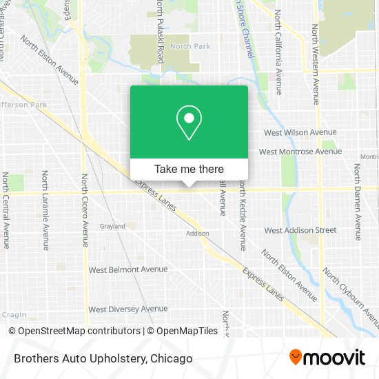 Brothers Auto Upholstery map