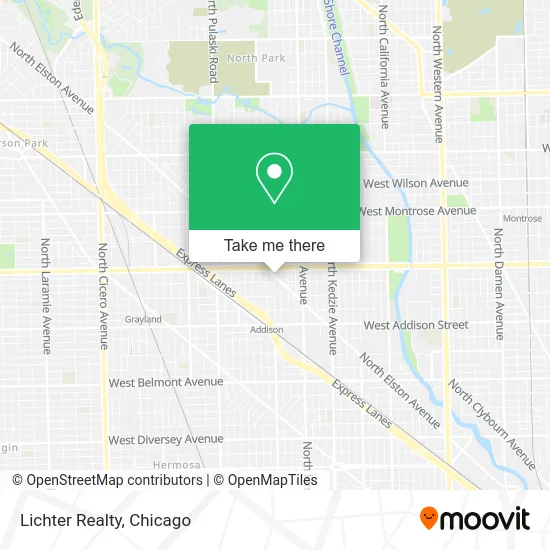 Lichter Realty map