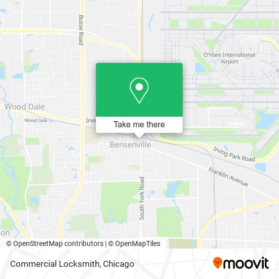 Mapa de Commercial Locksmith