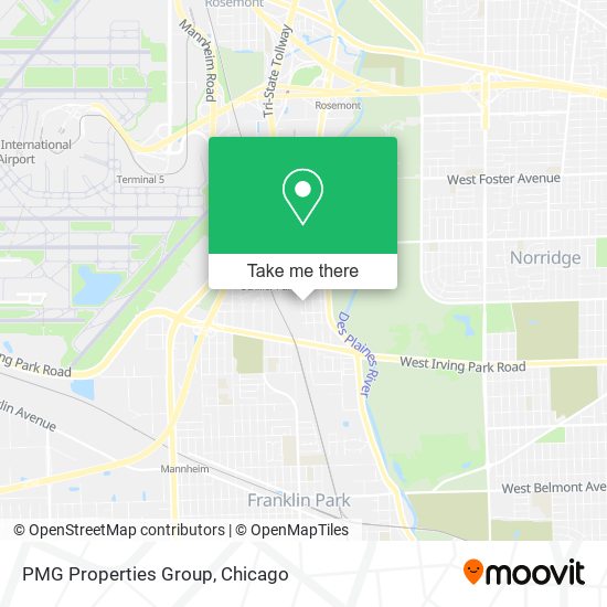 Mapa de PMG Properties Group