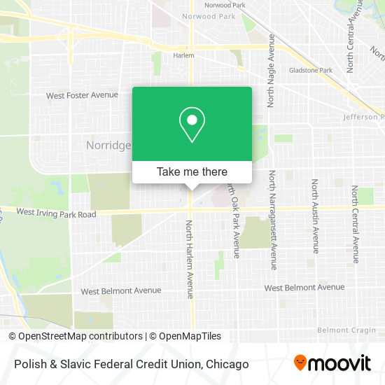 Mapa de Polish & Slavic Federal Credit Union
