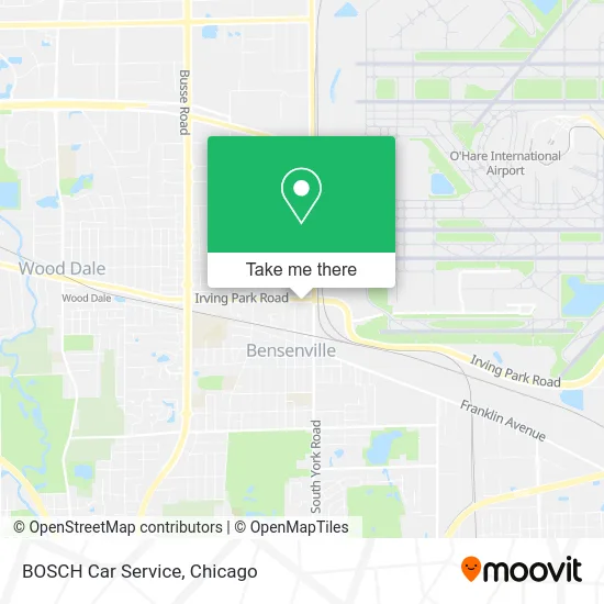 BOSCH Car Service map