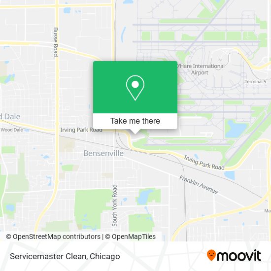 Servicemaster Clean map