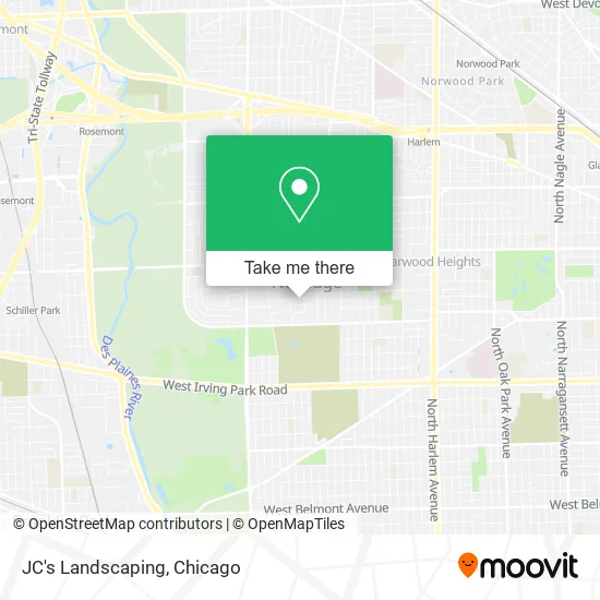 Mapa de JC's Landscaping