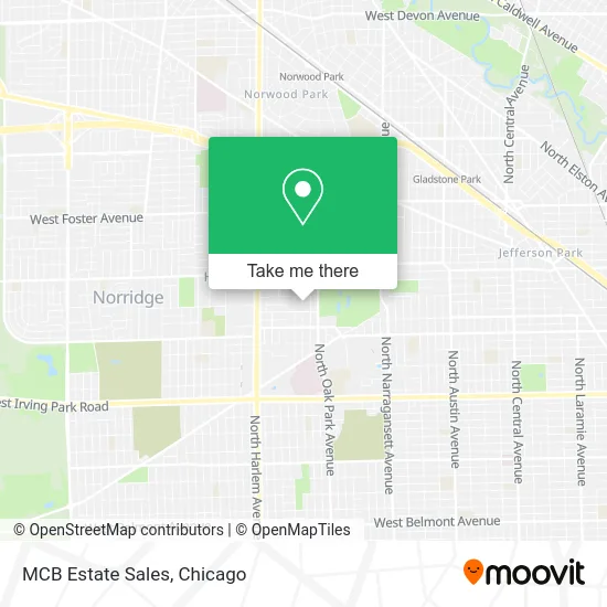 MCB Estate Sales map