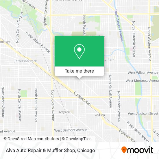 Mapa de Alva Auto Repair & Muffler Shop