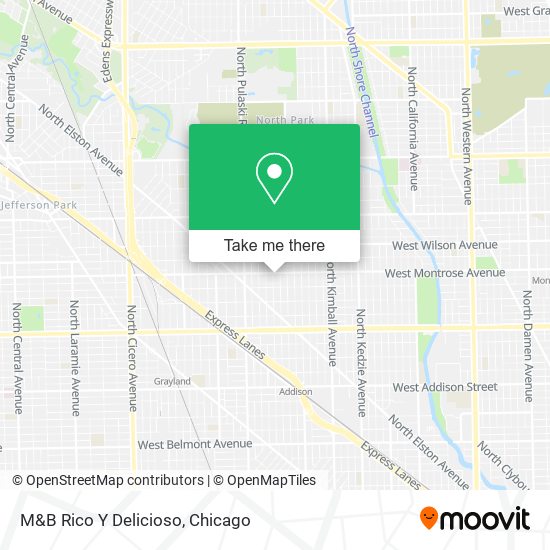 Mapa de M&B Rico Y Delicioso