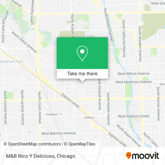 M&B Rico Y Delicioso map