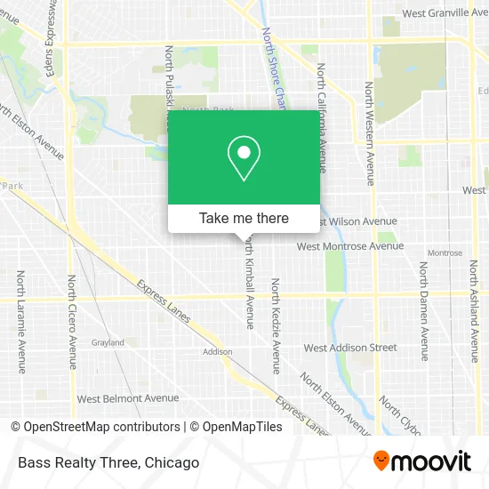 Bass Realty Three map