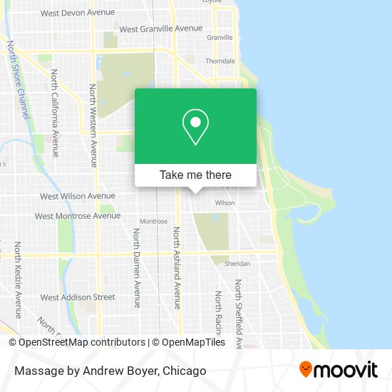 Mapa de Massage by Andrew Boyer