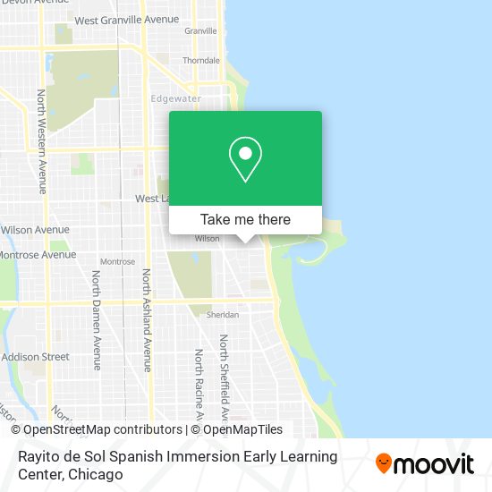 Rayito de Sol Spanish Immersion Early Learning Center map