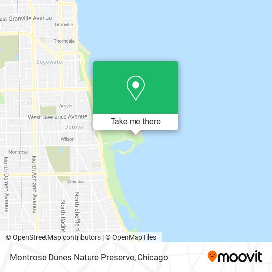 Mapa de Montrose Dunes Nature Preserve