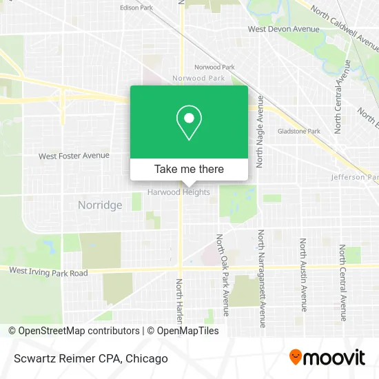 Scwartz Reimer CPA map