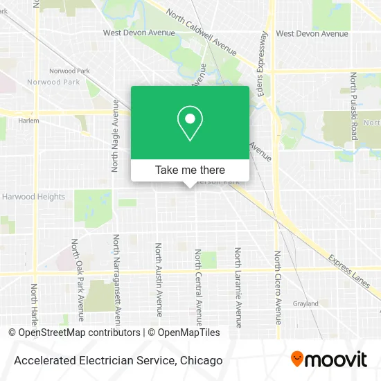 Accelerated Electrician Service map