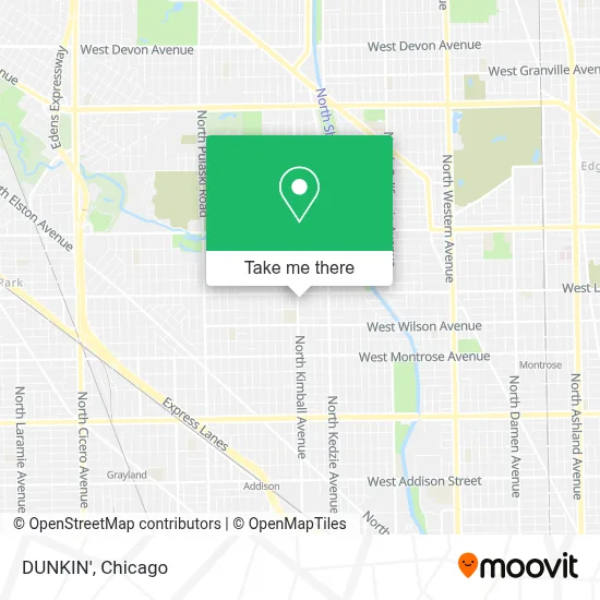 DUNKIN' map
