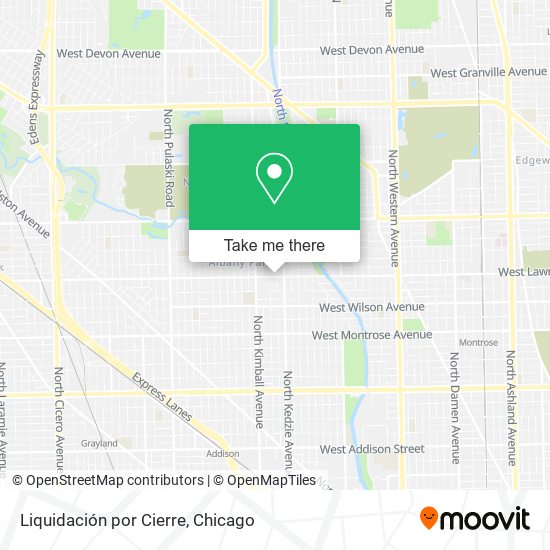 Liquidación por Cierre map