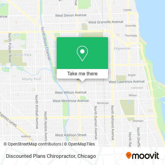 Mapa de Discounted Plans Chiropractor