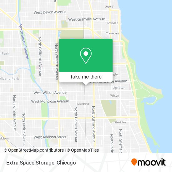 Mapa de Extra Space Storage