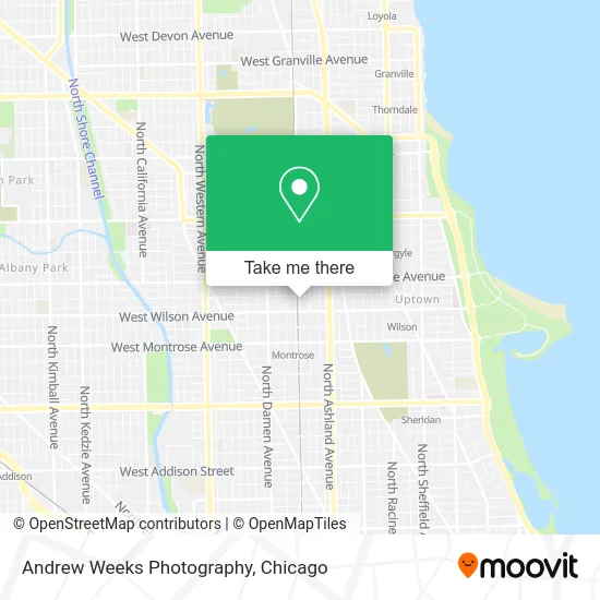 Andrew Weeks Photography map