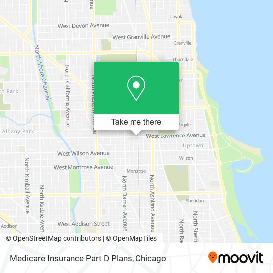 Mapa de Medicare Insurance Part D Plans